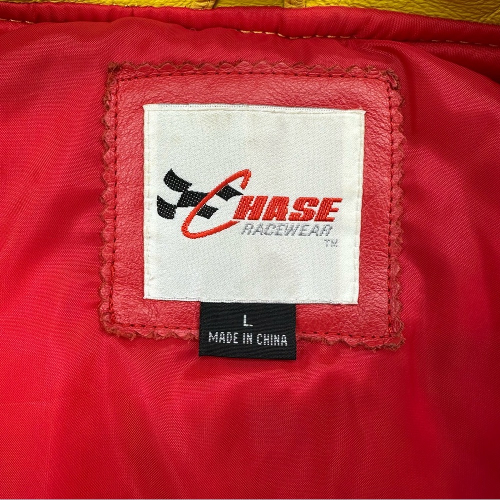 Vintage Chase Jeff Gordon #24 DuPont Rainbow Leather NASCAR Jacket L Winston Cup - Picture 3 of 15